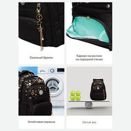 RG-462-2 Рюкзак школьный с обвесом - Grizzly фото 30