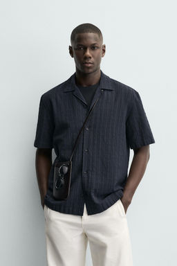 REGULAR FIT TEXTURED SHIRT - Zara фото 10