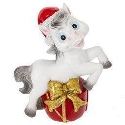 Копилка "Лошадка", L12 W5 H13 см, 4в.