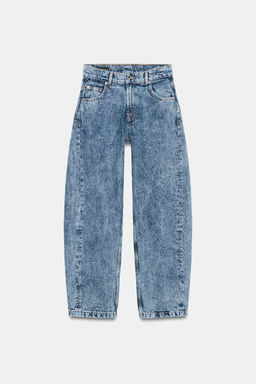 ZW COLLECTION BALLOON HIGH-WAIST JEANS