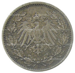 1/2 марки 1905 года G Германия
