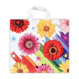 Цена за 50 шт. Пакет «Яркость весны», полиэтиленовый с петлевой ручкой, 37×34 см, 70 мкм