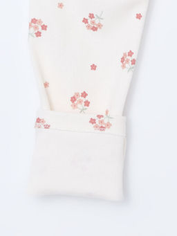 Beli Lastikli ?i?ekli K?z Bebek Tayt - Waikiki фото 3