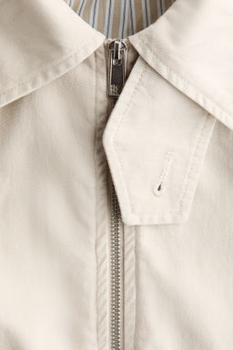 Chaqueta de sarga con cuello camisero - H&m фото 7