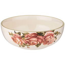 САЛАТНИК КОРЕЙСКАЯ РОЗА 16,5*16,5 СМ. ВЫСОТА=6 СМ. / 800 МЛ.