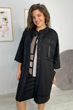 Кардиган Rumoda 2019/5-Р черный  фото 3