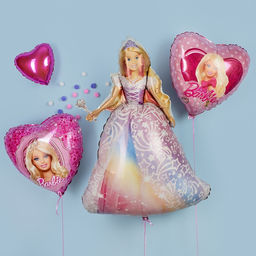 Шар воздушный фольгированный 38" «Барби»