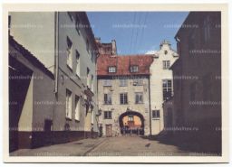 .Открытка Рига  Шведские ворота. Памятник архитектуры XVII века