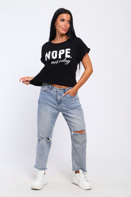 Футболка с надписью Nope, not today, Арт. 804