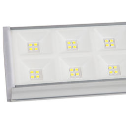 ULO-FL120C-100W/4000K/K SILVER LINKABLE Светильник светодиодный накладной, соединяемый. Белый свет (4000K). Корпус серебристый. Угол 120 градусов. ТМ Uniel