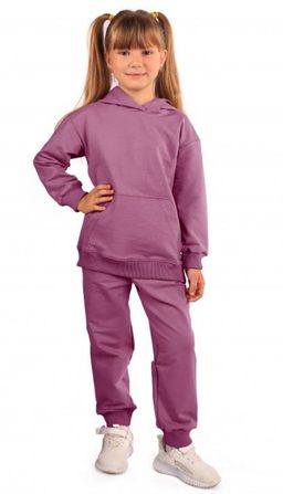 Костюм детский футер "Блуми кидс" лила