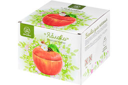 Банка д/печенья 1,5 л 17*17*17 см "Яблоко"