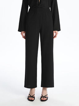 Beli Lastikli Dokulu Kad?n Pantolon