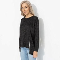 Свитшот с акцентными молниями, Городской драйв - Charutti фото 8