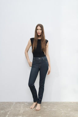 ZW COLLECTION SKINNY HIGH-WAIST JEANS