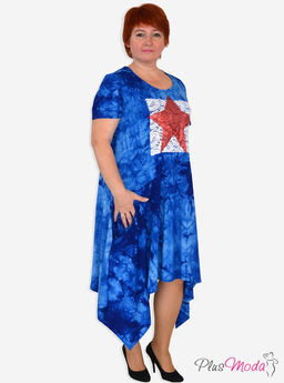 Платье Модель №48 размеры 52-72 - Plusmoda фото 2