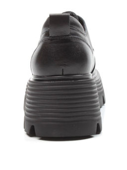 03-5931 BLACK Полуботинки женские (натуральная кожа)