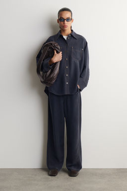 PANTAL?N DE SEDA EFECTO DENIM - H&m фото 2