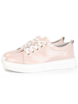 05-HY21-4D LT. PINK Кроссовки женские (натуральная кожа)