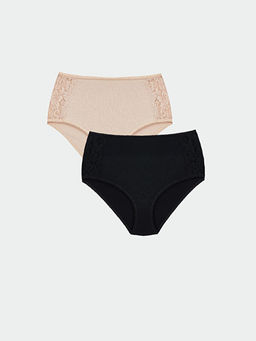 Dantel Detayl? Klasik K?lot 2li Paket - Waikiki фото 4
