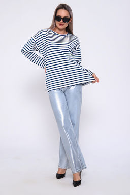 731 Свитшот в полоску