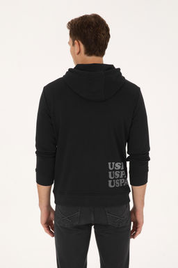 Erkek Siyah Sweatshirt - U.s. polo assn фото 5