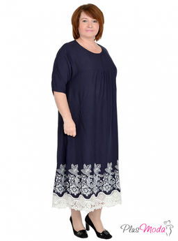 Платье Модель №596 размеры 44-82 - Plusmoda фото 10