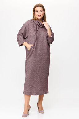 Платье Michel Chic 2157 бордовый, блеск