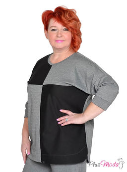 Туника Модель №1833 размеры 44-84 - Plusmoda фото 4