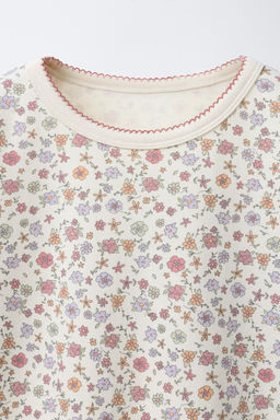 6-14 YEARS/ FLORAL PYJAMAS