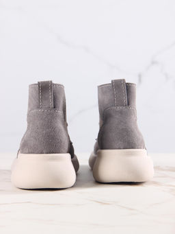 Ботинки EDART 305.927 be. ваниль серый замша/байка - Ed'art фото 10