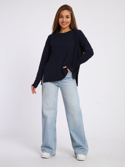 *Джемпер женский Ф-3-040б (темно-синий)