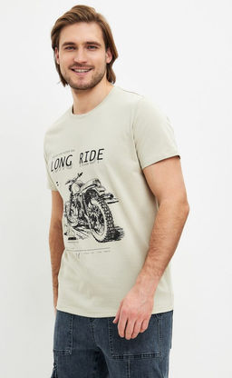 Футболка F411-06-820 beige - Fine joyce фото 6