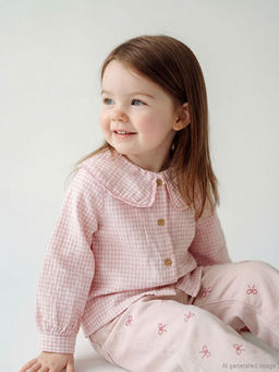 Bebe Yaka K?z Bebek G?mlek