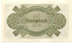 2 рейхсмарки 1940 года Германия (Для оккупированных территорий)