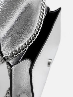 10206100226 Сумка жен. Osha серебристый - Concept club фото 6