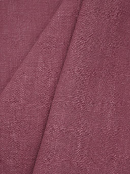 Крапива Рами (Ramie) цв.Винтажный лилово-бордовый, ш.1.40м, крапива-100%, 240гр/м.кв