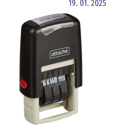 Датер автоматический мини Attache 3 мм месяц цифрами 7810  фото 2