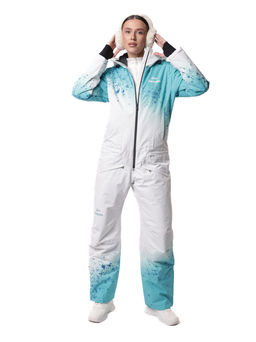 Комбинезон BB-0525 Бело-голубой