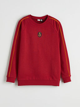 Galatasaray Bask?l? Erkek ?ocuk Sweatshirt
