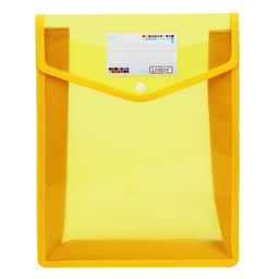 Папка-конверт на кнопке А4, 500 мкр, с расширением, вертикальная, карман для визиток, МИКС - Simaland фото 11