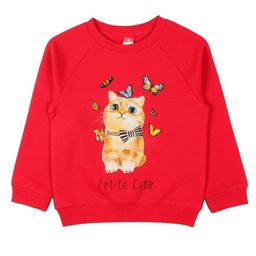 CRB wear/CWK 62498 Джемпер для девочки, красный/Ex.Cherubino
