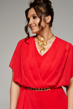 Платье Beautiful Free 6357 красный