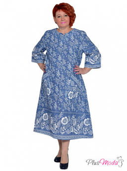 Платье Модель №1881 размеры 44-84 - Plusmoda фото 6