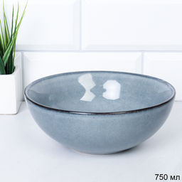 Салатник 750 мл тарелка глубокая / 88015-6,5 /уп 6/24/ Глазурованное реактивное покрытие / 756536