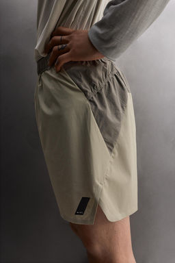PANTAL?N CORTO TRAIL RUNNING COMBINADO / Gris - Zara фото 6