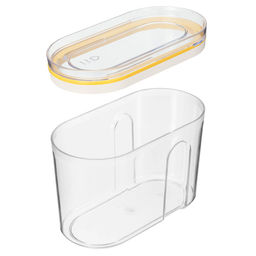 ЁМКОСТЬ ДЛЯ СЫПУЧИХ ПРОДУКТОВ С КРЫШКОЙ (СЛАЙДЕРОМ) 0,75Л (Желтый) - Phibo фото 5