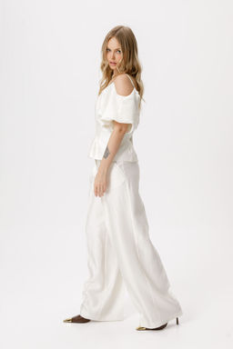 Брюки Pirs 6419 молочный  фото 4