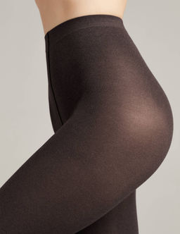Колготки теплые CONTE Плотные меланжевые колготки TRENDY MELANGE chocolate - Conte elegant фото 3