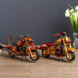 Фигурка дерево «Модель мотоцикла», 14×23.5×5 см, МИКС